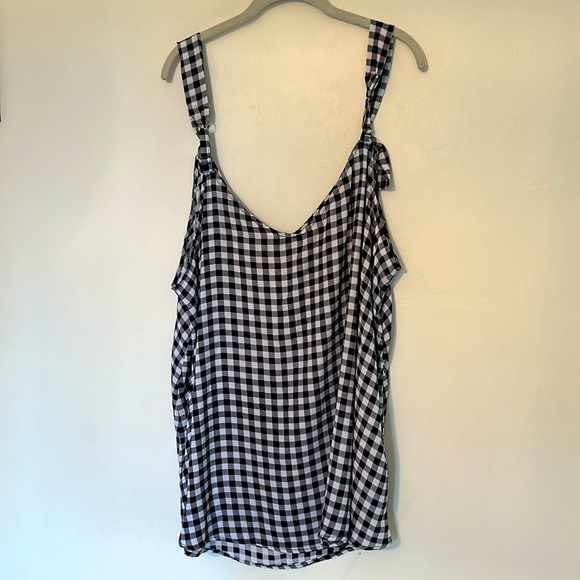 NWT Torrid 3 Gingham Georgette O Ring Cami - Picture 4 of 6